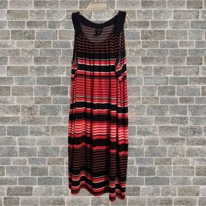 Unfocus Women Brand Striped Tank Dress.